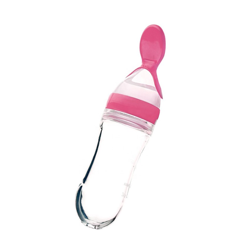Rice Paste Spoon Bottle Factory - Silicone Baby Feeding Tool Custom Logo