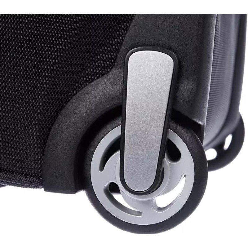 Luggage Set Manufacturer - Polyester Trolley Bag Large Capacity Black