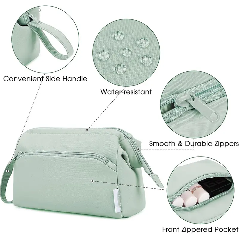 Makeup Bag Manufacturer - Women's PU Cosmetic Organizer Waterproof