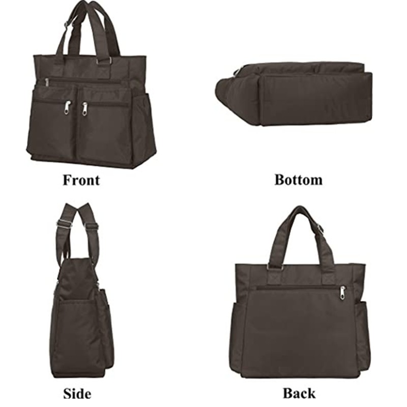 Laptop Bag Supplier - Waterproof Nylon Multi Pocket Work Shoulder Bag