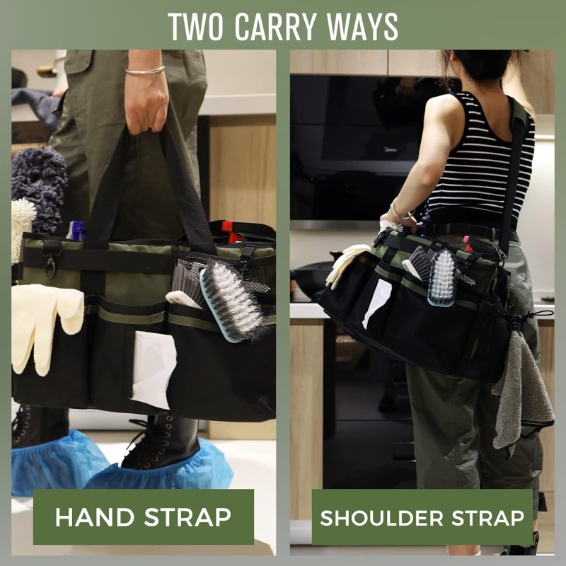 Cleaning Caddy Factory - Travel Wearable Tool Organizer Shoulder Straps
