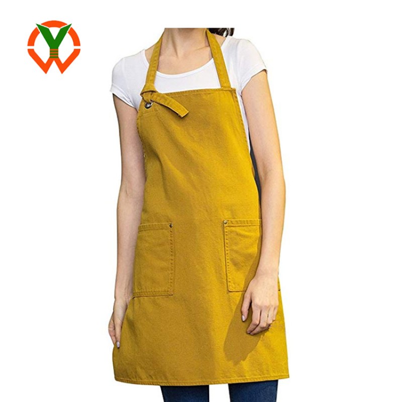 Chef Apron Supplier - Custom Long Ties Adjustable Kitchen Apron