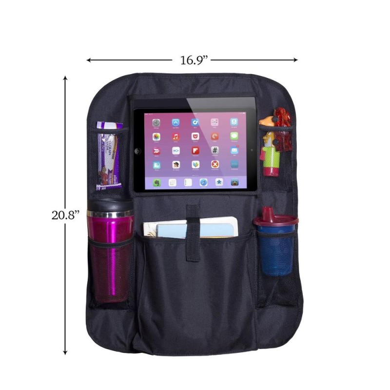 Car Seat Protector Manufacturer - Back Seat Organizer with Tablet Holder