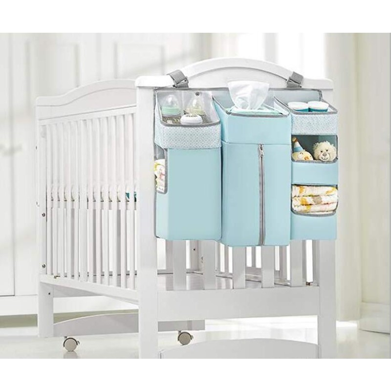 Nursery Organizer Supplier - Multi-functional Crib Hanging Change Bag