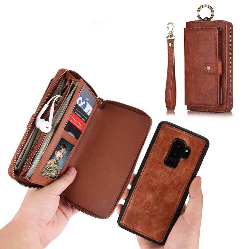 Phone Case Factory - Leather Flip Folio with Card Holder Purse