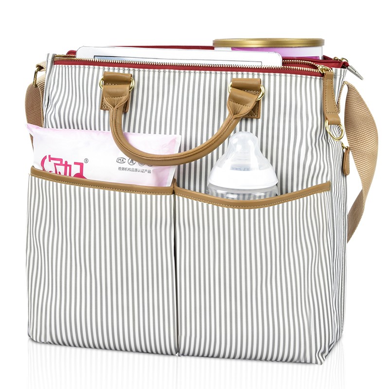 Diaper Bag Factory - Custom Print Polyester Mommy Baby Tote Bag