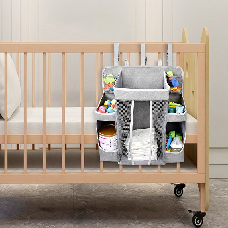 Baby Organizer Manufacturer - Foldable Hanging Diaper Caddy Storage