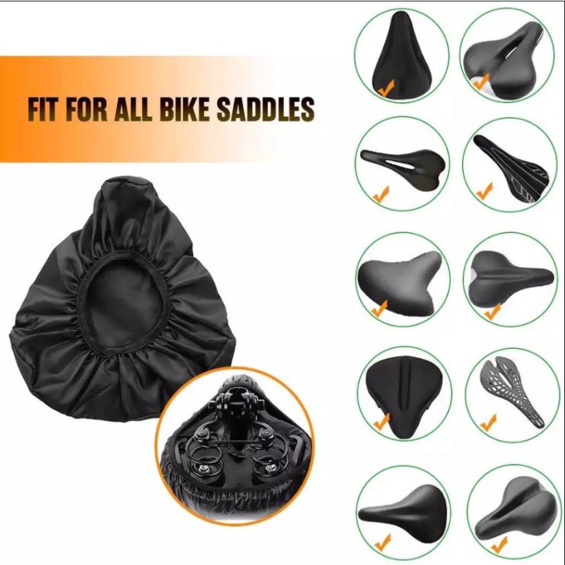 Bike Cover Supplier - Waterproof Saddle Rain Cover Polyester Seat