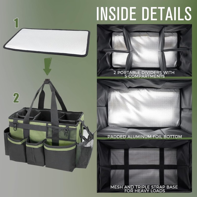 Cleaning Caddy Factory - Travel Wearable Tool Organizer Shoulder Straps