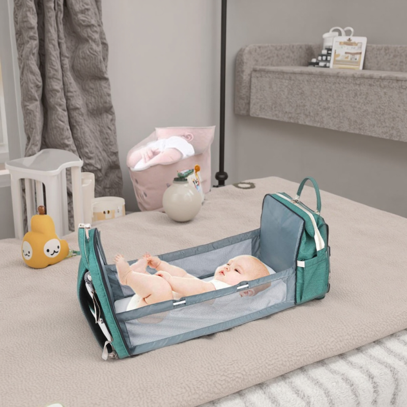 Infant Sleeper Manufacturer - Portable 3-in-1 Foldable Crib with Bag