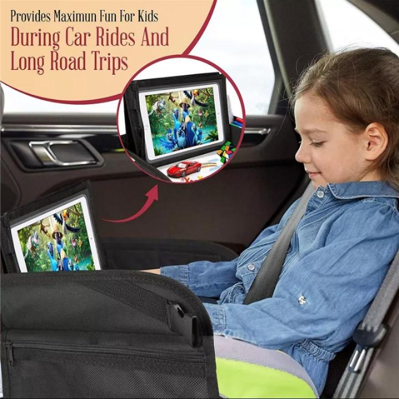 Kids Tray Factory - Toddler Car Travel Organizer Lap Tablet Holder