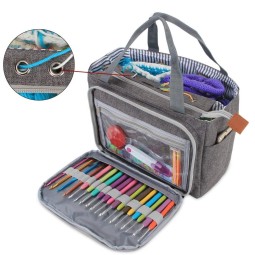 Yarn Bag Supplier - Portable Water-Resistant Polyester Storage Bag