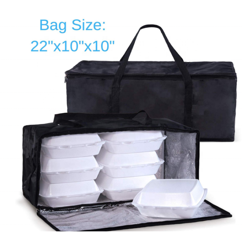 Food Delivery Bag Supplier - Insulated 22x10x10 Waterproof Warmer Bag