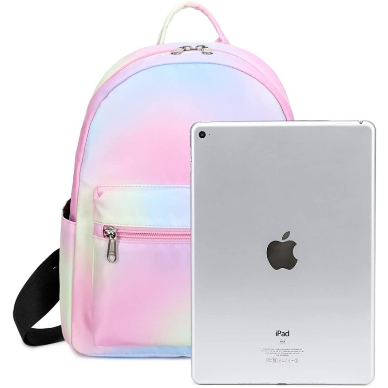 Backpack Purse Supplier - Mini Rainbow Color Girls Teens School Bag