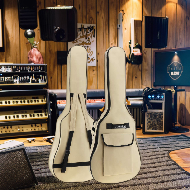 Guitar Bag Factory - Oxford Fabric Acoustic Guitar Bag with Stand