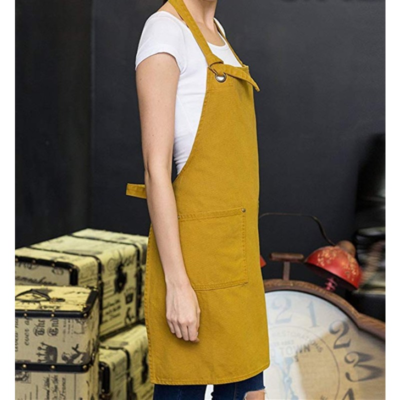 Chef Apron Supplier - Custom Long Ties Adjustable Kitchen Apron