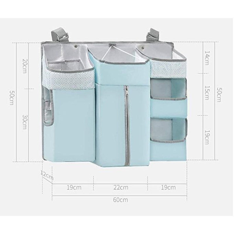 Nursery Organizer Supplier - Multi-functional Crib Hanging Change Bag