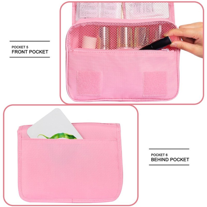 Makeup Bag Manufacturer - Travel Hanging Toiletries Brush Organizer