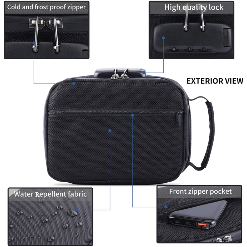 Smell Proof Bag Manufacturer - Travel Waterproof Odor Proof Combo Lock