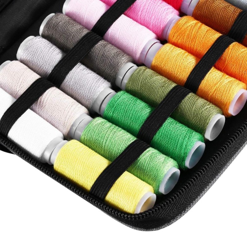 Sewing Kit Factory - Hard Case Mini Pouch Portable Needle Organizer