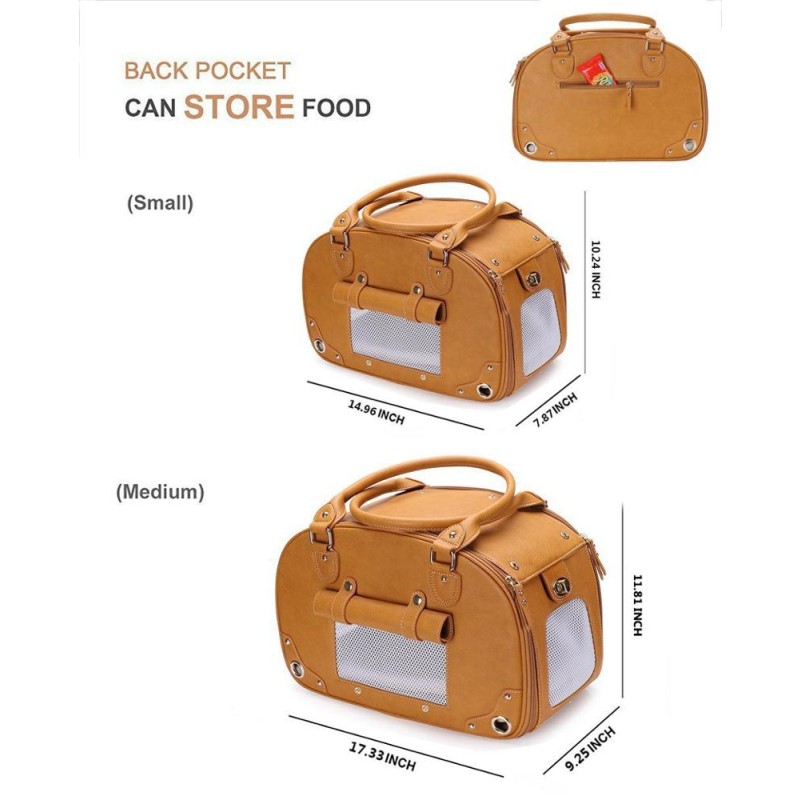 Pet Travel Bag Factory - Luxury Leather Outdoor Carrier for Dogs