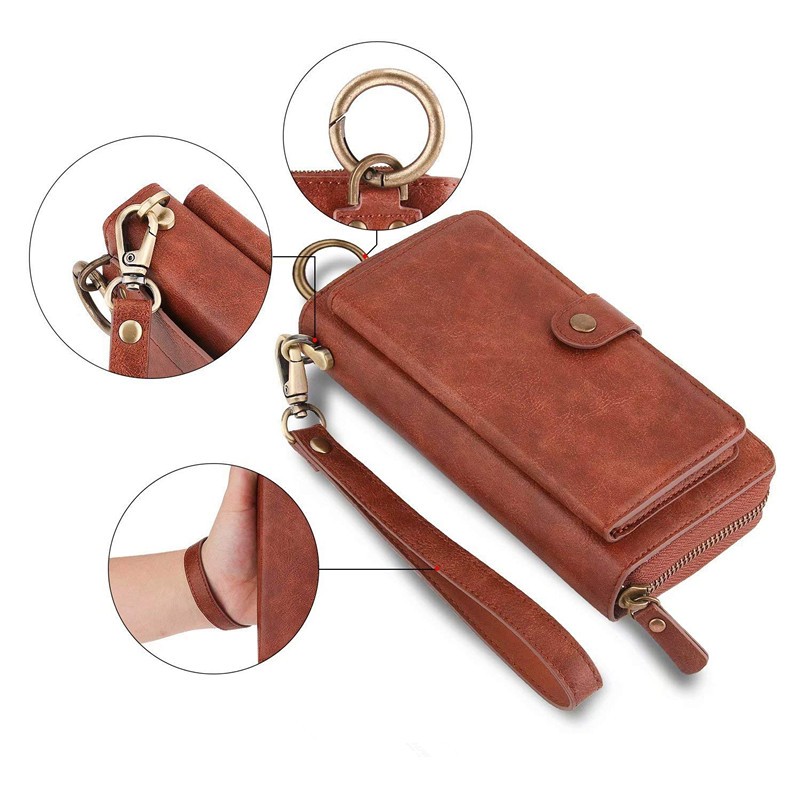 Phone Case Factory - Leather Flip Folio with Card Holder Purse