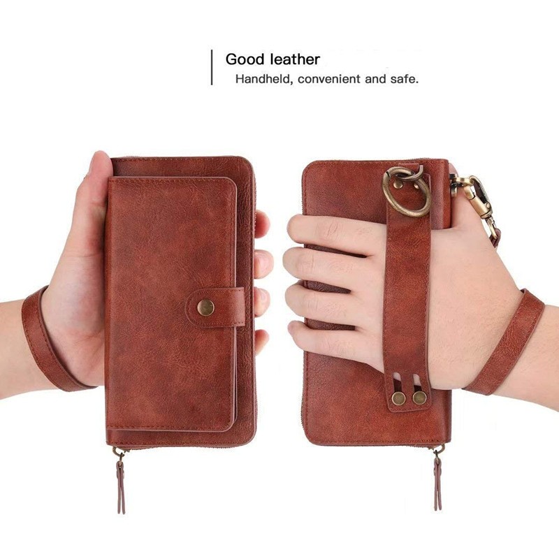 Phone Case Factory - Leather Flip Folio with Card Holder Purse