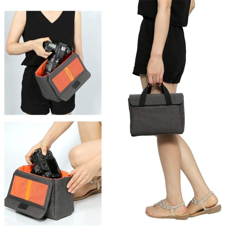 Camera Case Supplier - Shockproof Waterproof DSLR Inner Insert Bag