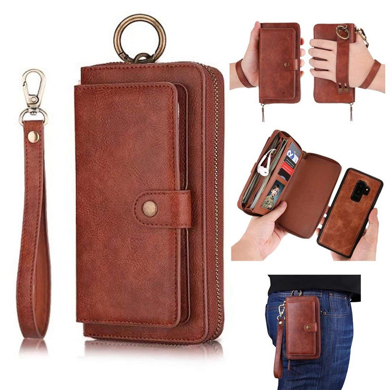 Phone Case Factory - Leather Flip Folio with Card Holder Purse