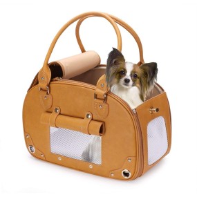 Pet Travel Bag Factory - Luxury Leather Outdoor Carrier for Dogs