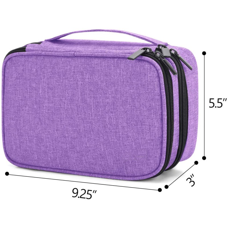 Sewing Kit Supplier - Double-Layer Zipper Crochet Needles Organizer