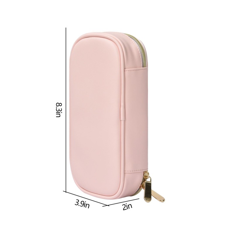 Pencil Case Manufacturer - Small School Stationery Box Leather Pen Case