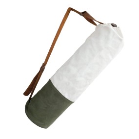 Yoga Bag Manufacturer - Eco Friendly Cotton Canvas Round Bottom Bag