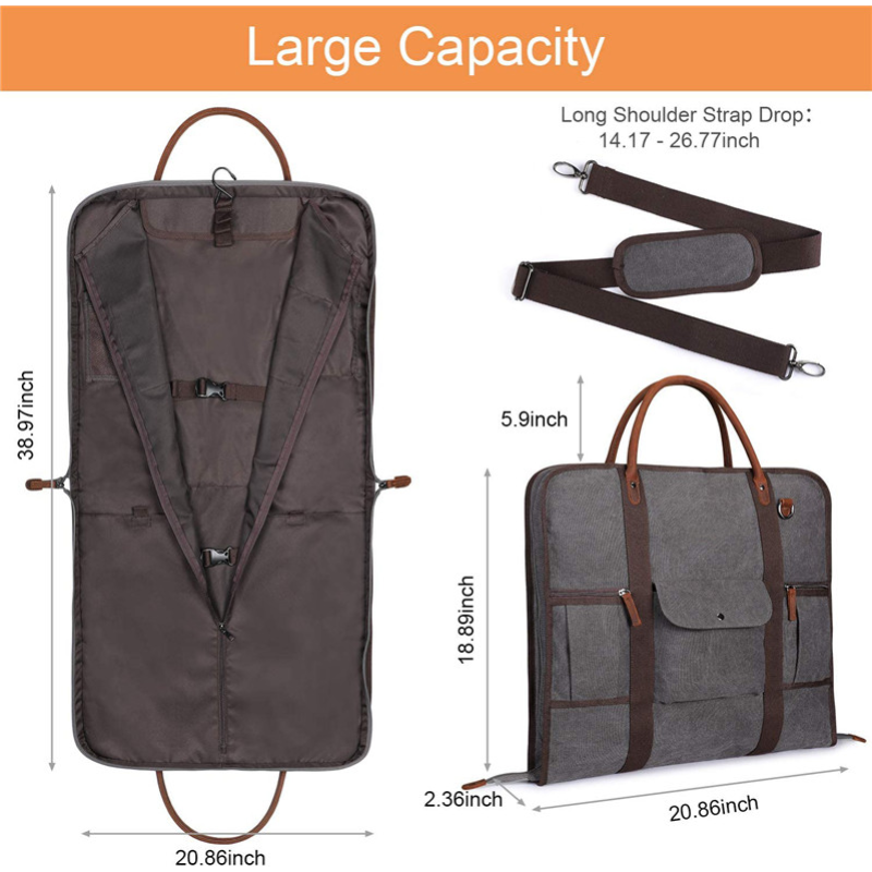 Garment Bag Supplier - Hanging Business Mens Travel Suit Carry Bag