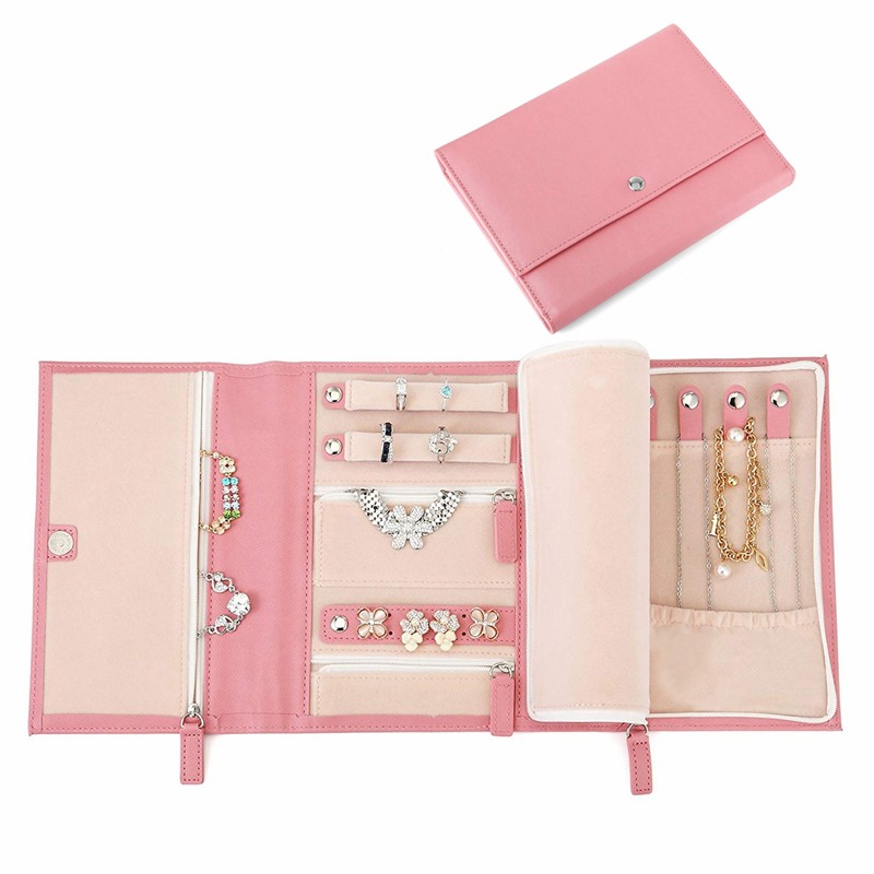 Jewelry Organizer Factory - Stylish Leather Carrying Case for Travel