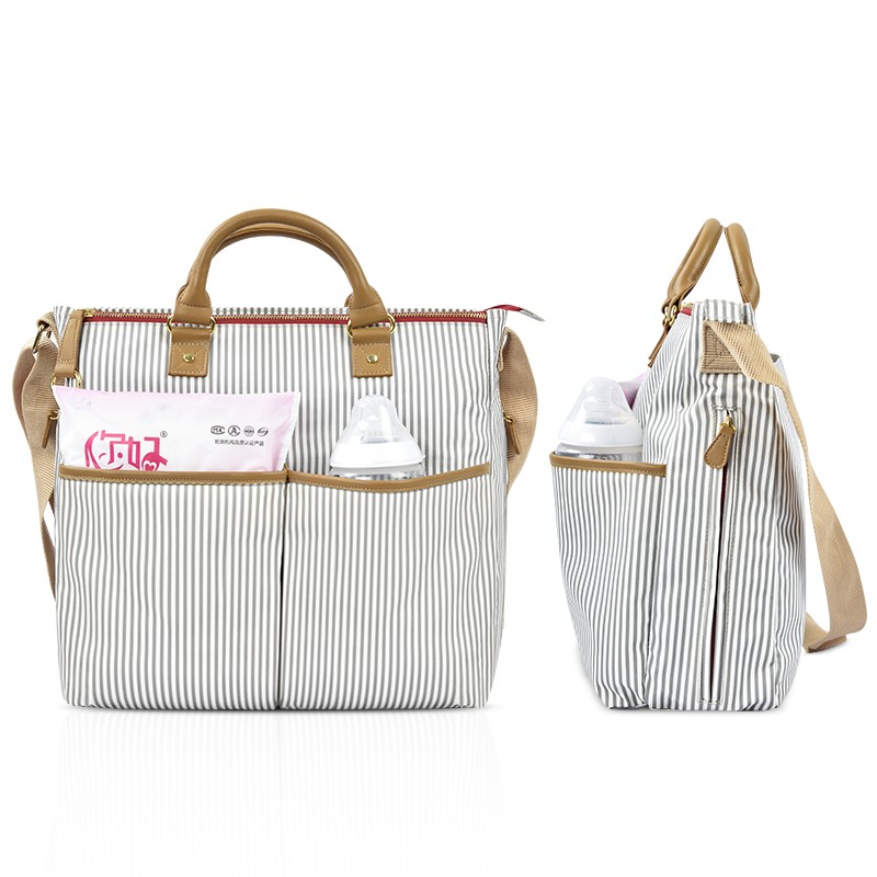 Diaper Bag Factory - Custom Print Polyester Mommy Baby Tote Bag