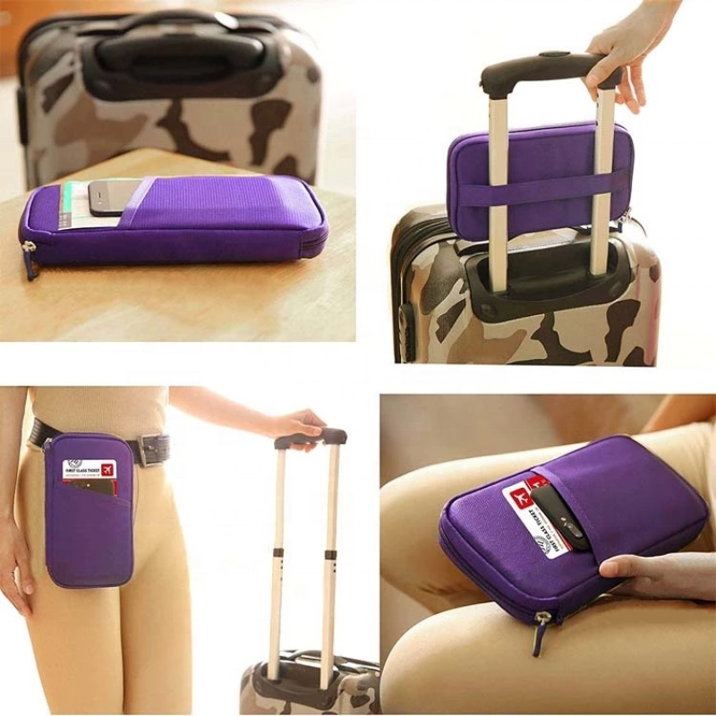 Passport Holder Manufacturer - RFID Blocking Large Capacity Family Use