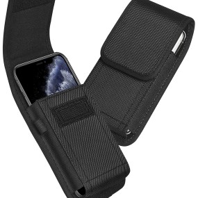 Phone Pouch Manufacturer - Nylon Holster Case with Belt Clip Wholesale