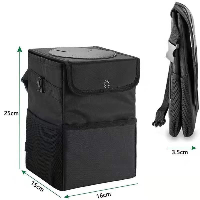 Storage Box Factory - Foldable Oxford Hanging Car Trash Can