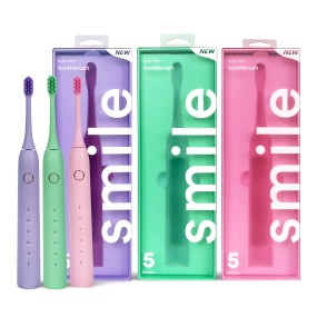 Electric Toothbrush Manufacturer - 5 Modes Colorful Timer