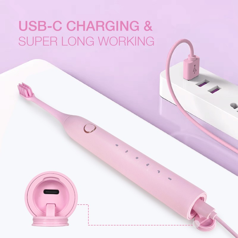 Electric Toothbrush Manufacturer - 5 Modes Rechargeable