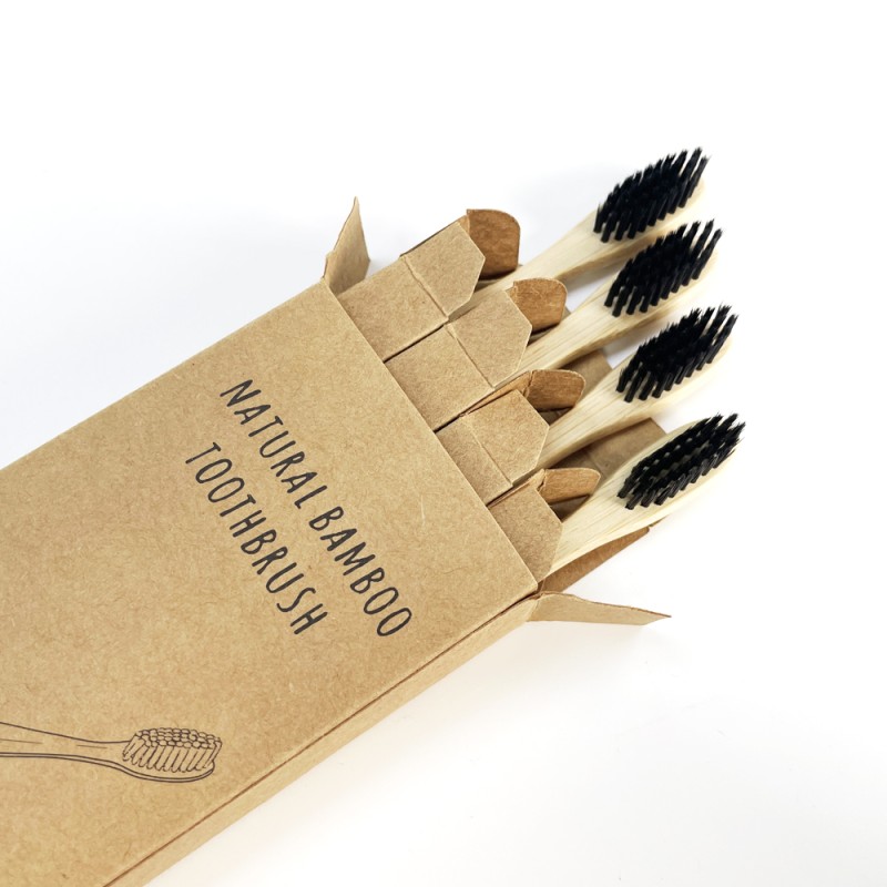 Bamboo Toothbrush Manufacturer - Eco Friendly Charcoal Bristles