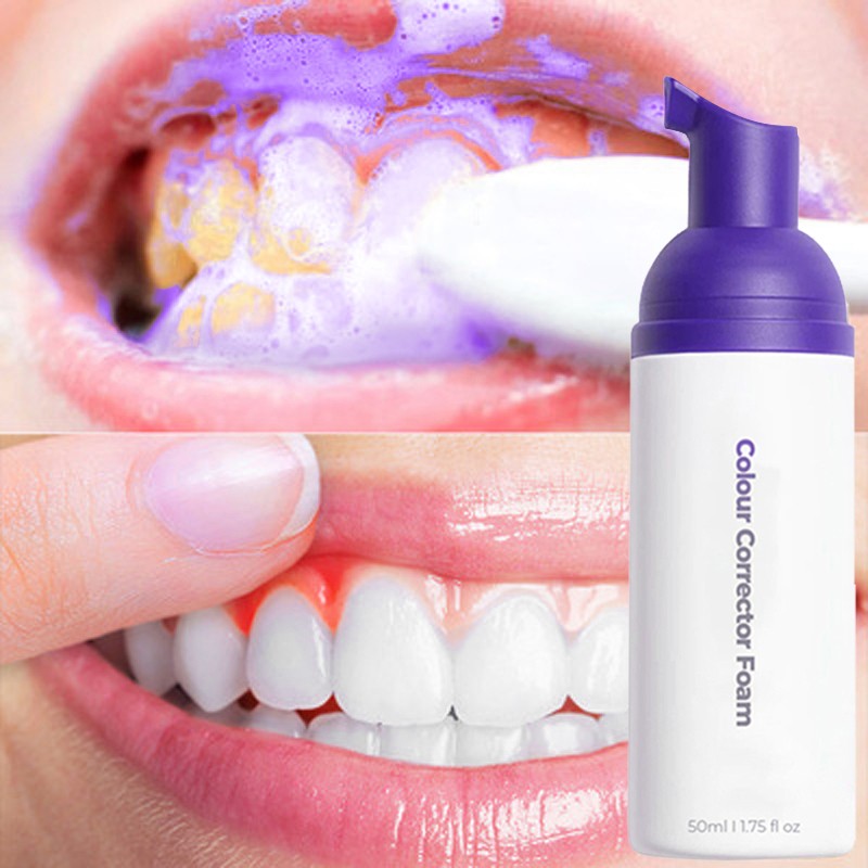 Color Corrector Toothpaste Manufacturer - Fast Result Foam