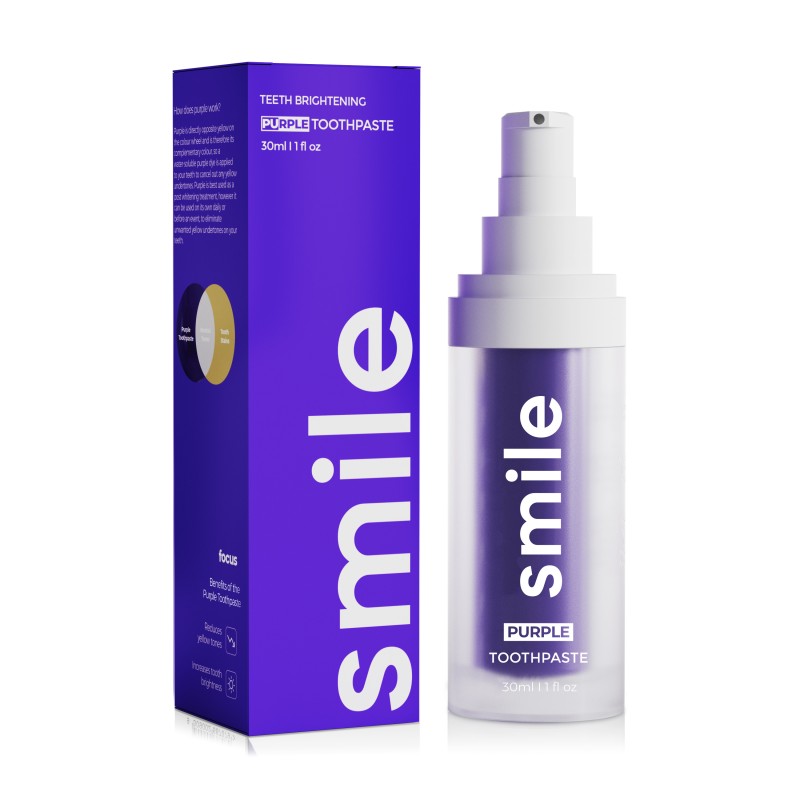 Teeth Whitening Serum Manufacturer - Purple & Stain Removal