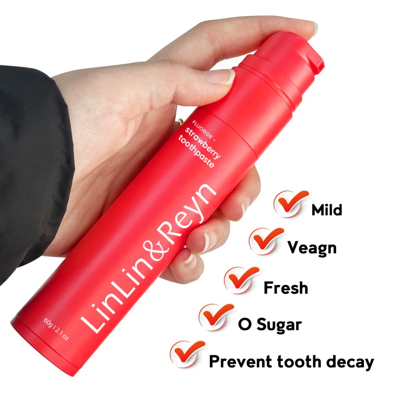 PAP+ Teeth Whitening Toothpaste Manufacturer - Peroxide Free Pump