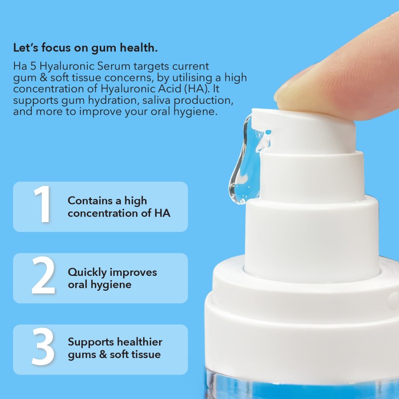HA5 Hyaluronic Serum Manufacturer - Gum Protection Formula