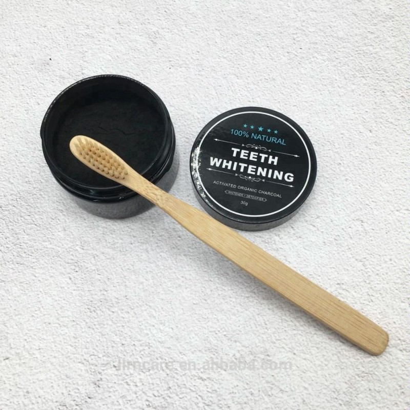 Oral Care Set Manufacturer - Charcoal Powder & Bamboo Brush