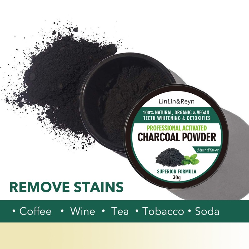 Activated Coconut Charcoal Powder Manufacturer - New Packaging
