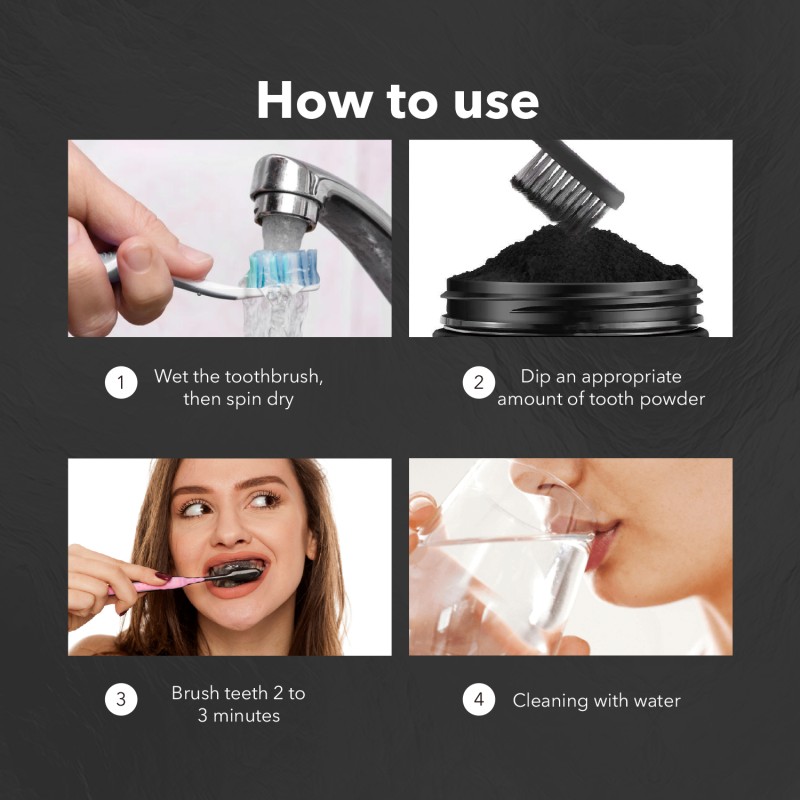 Activated Coconut Charcoal Powder Manufacturer - New Packaging