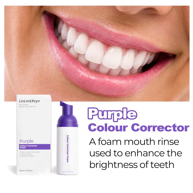 Color Corrector Toothpaste Manufacturer - Fast Result Foam